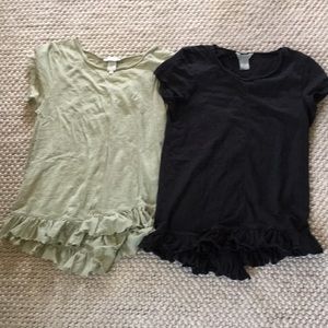 Sundance ruffle Tshirts